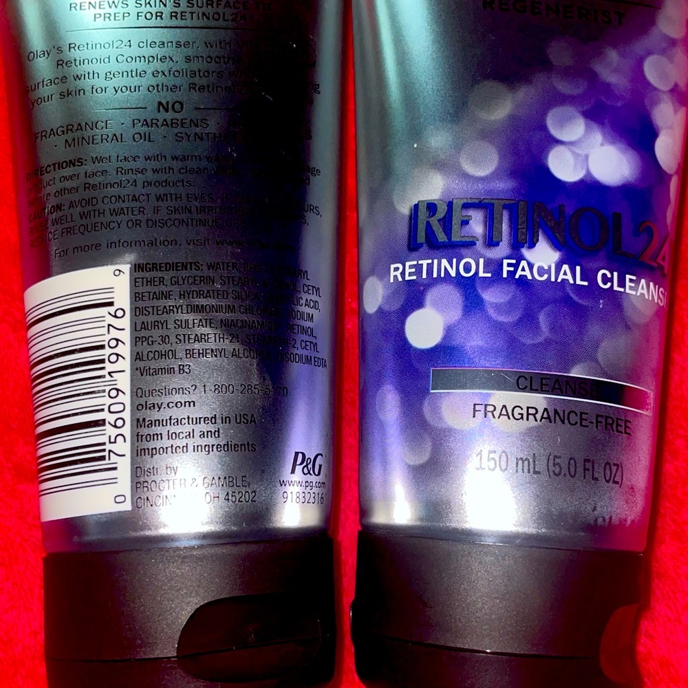 Oil Of Olay Regenerist Retinol Facial Cleanser (Two)